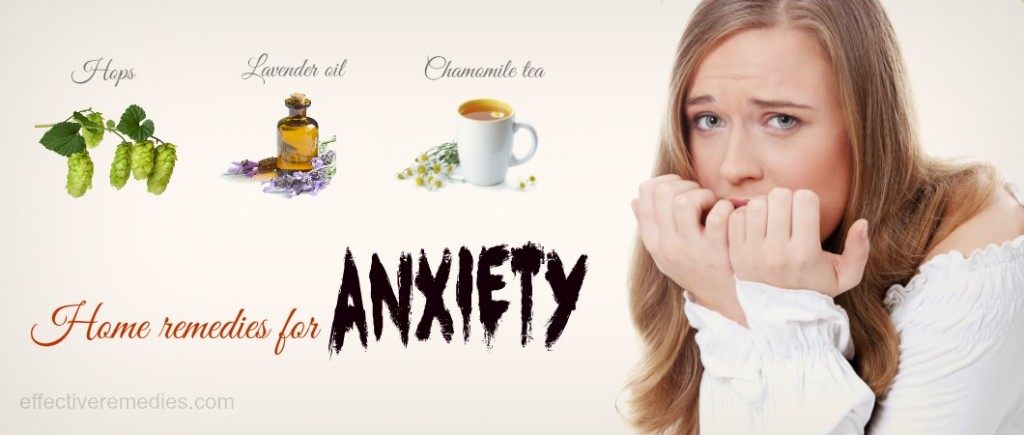 home remedies for anxiety