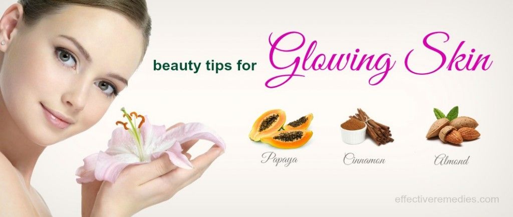 beauty tips for glowing