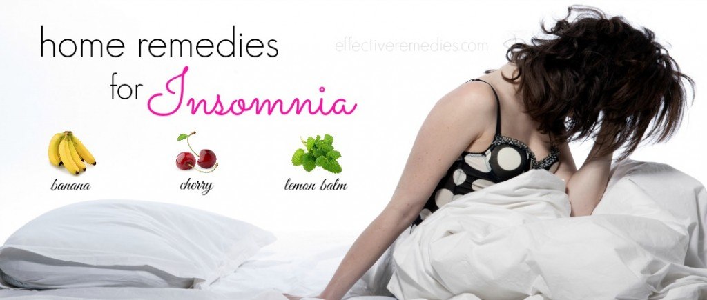 home remedies for insomnia