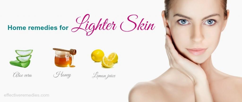 home remedies for lighter skin