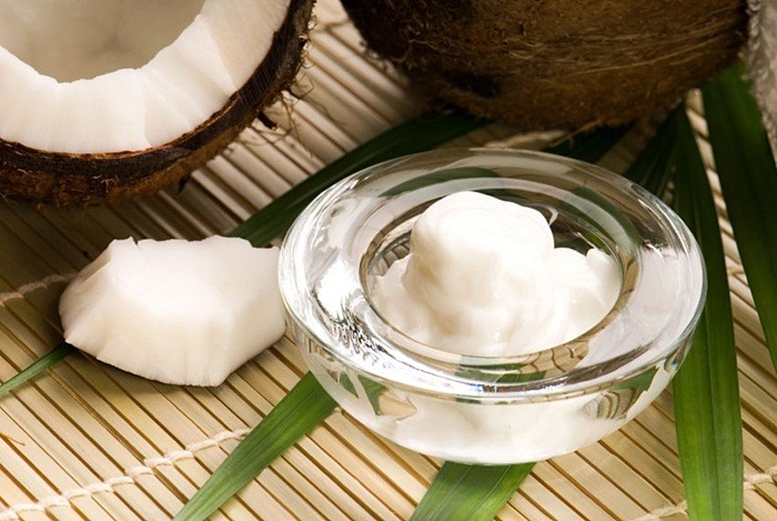 how to tighten belly skin - coconut oil