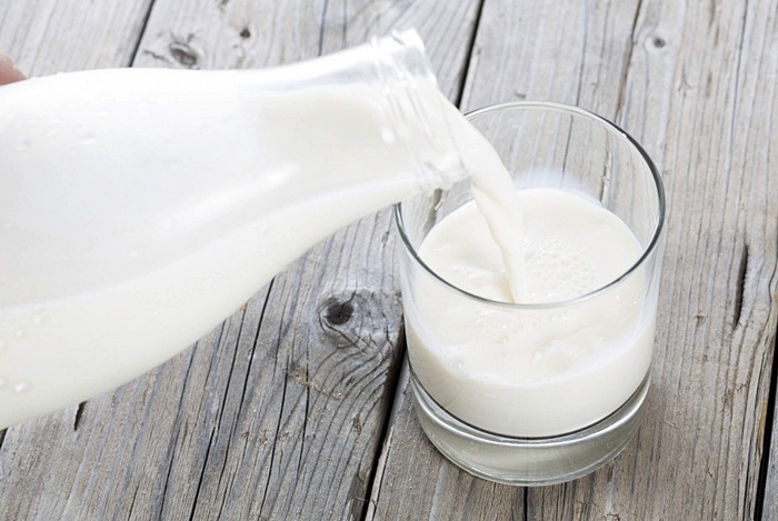 how to tighten belly skin - fresh milk