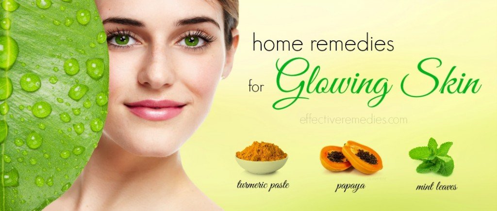 home remedies for glowing skin