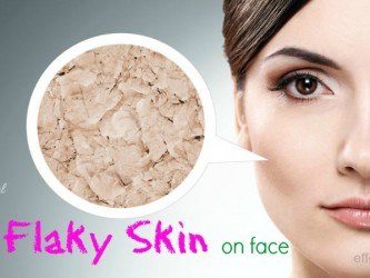 flaky skin on face