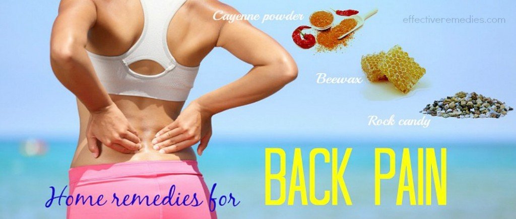 home remedies for back pain