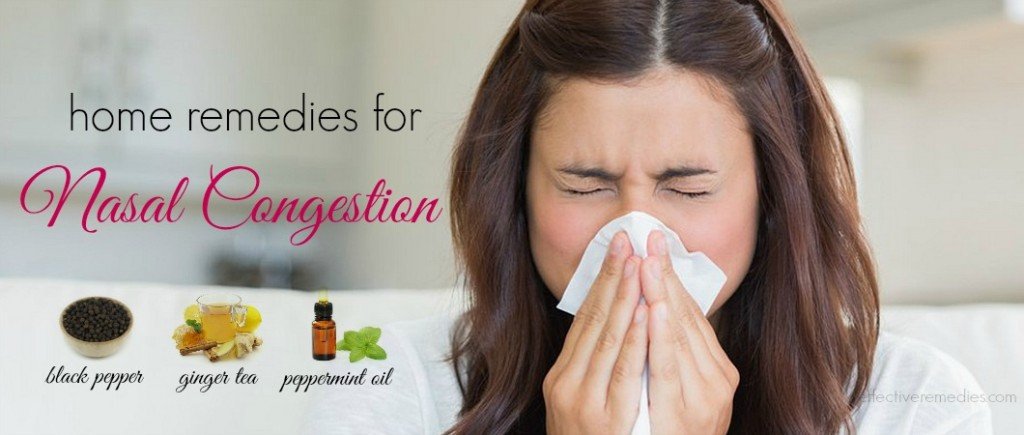 home remedies for nasal congestion