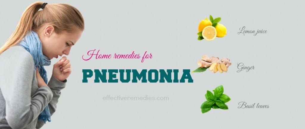 home remedies for pneumonia