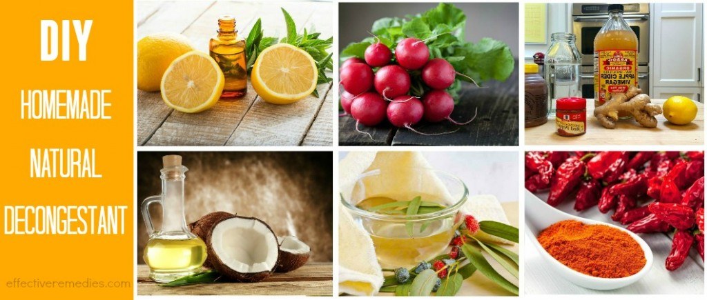 DIY homemade natural decongestant