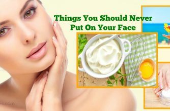 things you should never put on your face