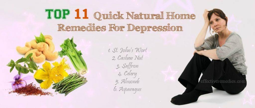 home remedies for depression