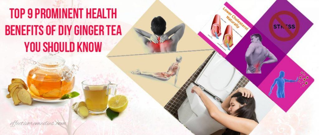 Health benefits of DIY ginger tea