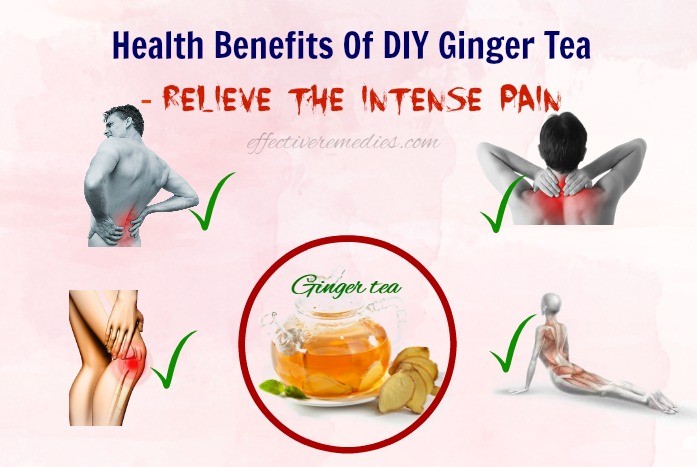 Health benefits of DIY ginger tea 