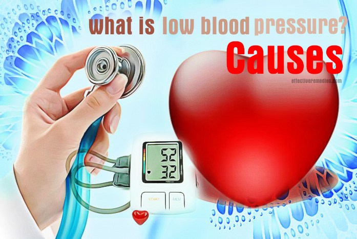 what is low blood pressure - causes of low blood pressure