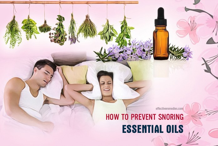 how to prevent snoring - essential oils