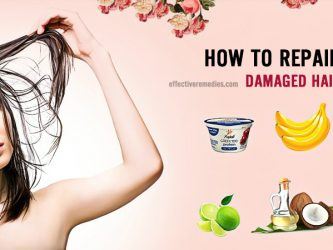 how to repair damaged hair from straightening