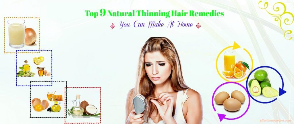 natural thinning hair remedies you can make at home