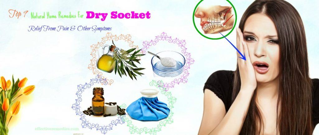 natural home remedies for dry socket