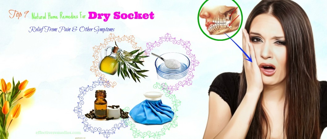 natural home remedies for dry socket