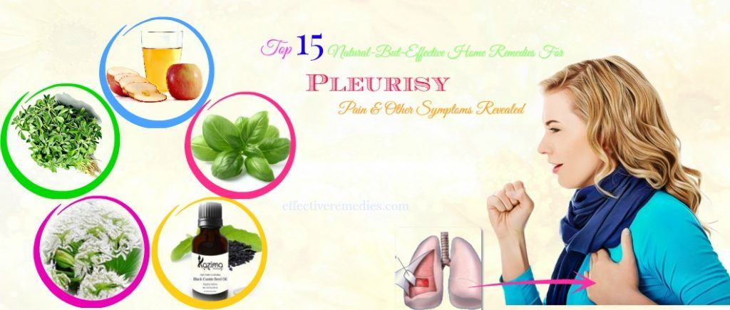 home remedies for pleurisy pain