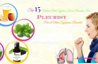 home remedies for pleurisy pain