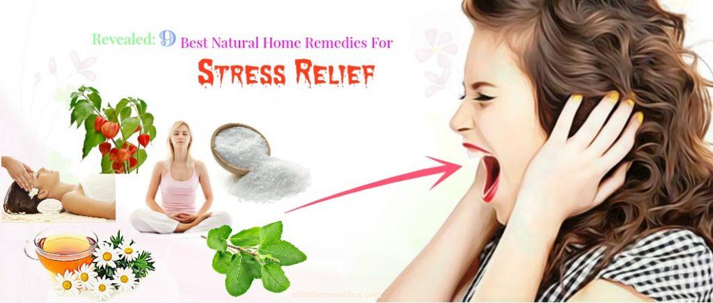 natural home remedies for stress