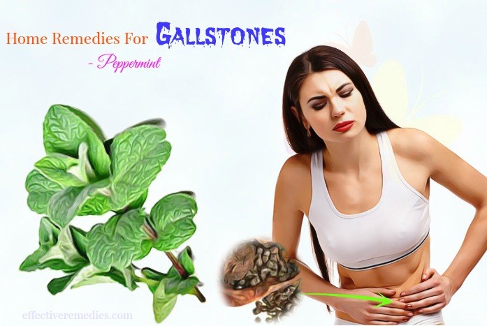 natural home remedies for gallstones - peppermint