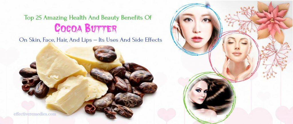 benefits of cocoa butter on skin