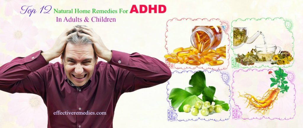 natural home remedies for adhd