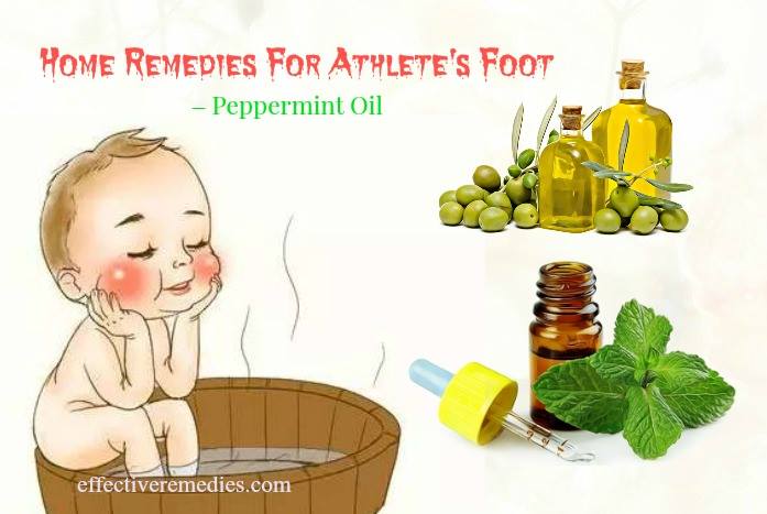 home remedies for athlete's foot - peppermint oil