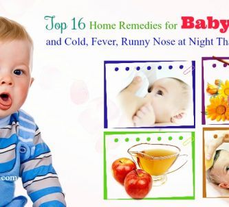 home remedies for baby cough and cold