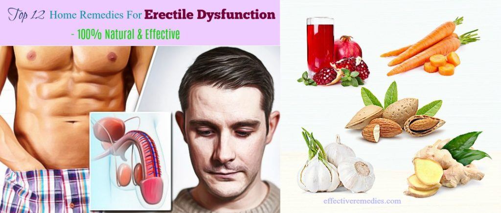 natural home remedies for erectile dysfunction