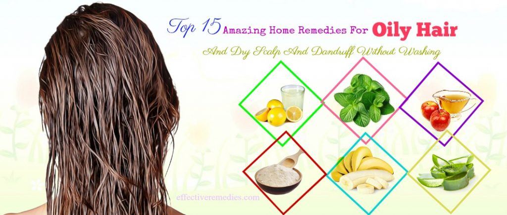 home remedies for oily hair and dry scalp