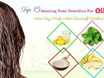 home remedies for oily hair and dry scalp