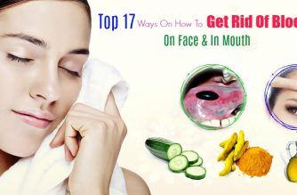 how to get rid of blood blisters on face