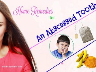 home remedies for an abscessed tooth pain