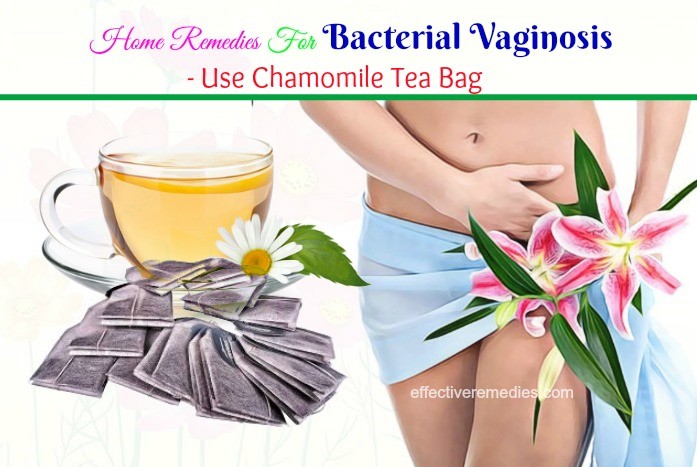 use chamomile tea bag