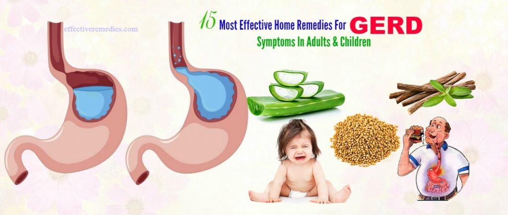 effective home remedies for gerd