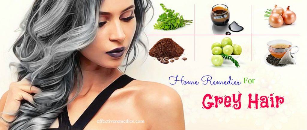 home remedies for grey hair in young age