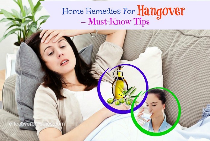 home remedies for hangover - must-know tips