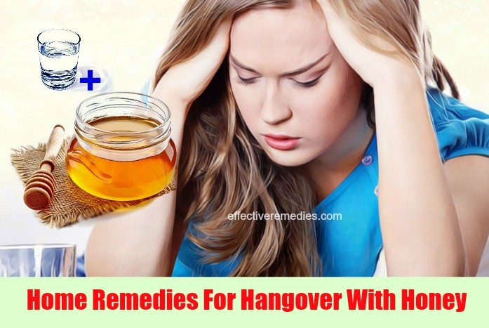 home remedies for hangover - honey