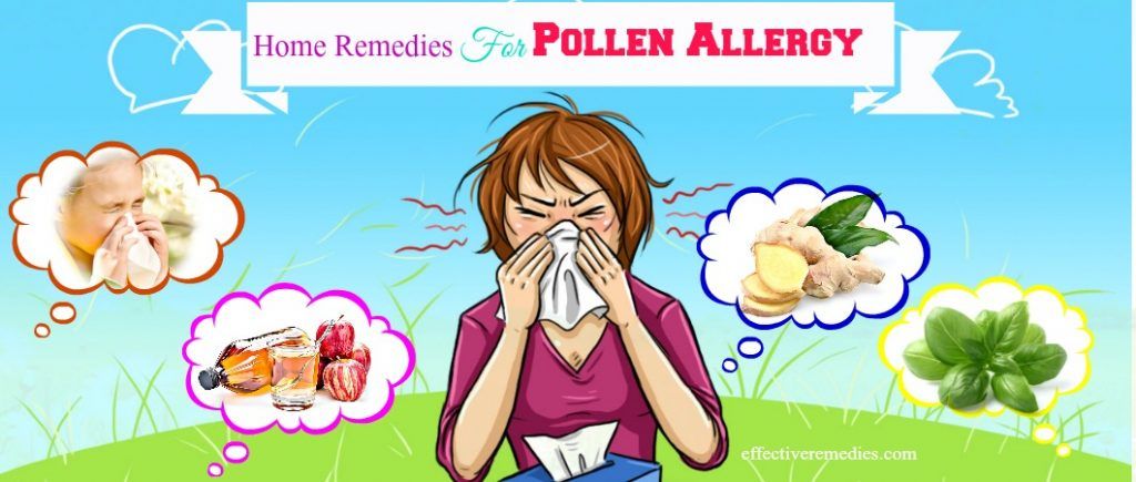 home remedies for pollen allergy symptoms