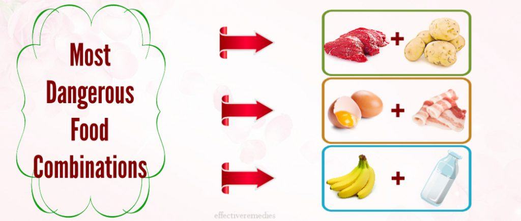 most dangerous food combinations most people don't know