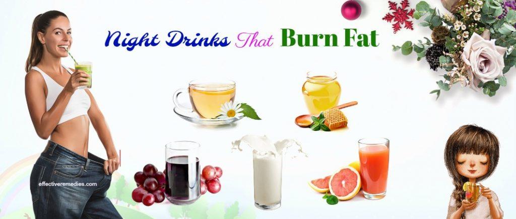 night drinks that burn fat like crazy