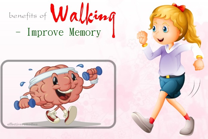 benefits of walking - improve memory