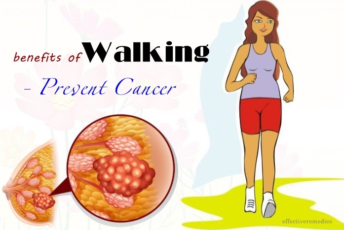 benefits of walking - prevent cancer