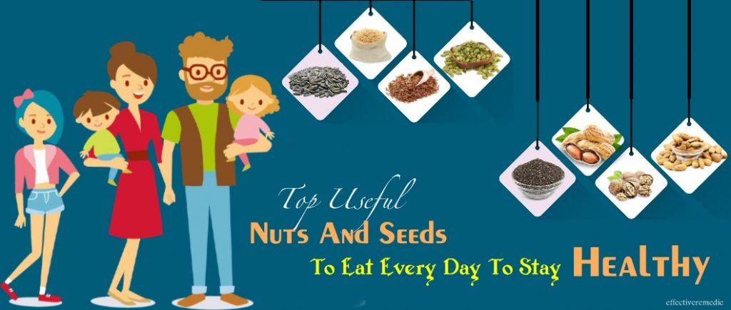 useful nuts and seeds to eat every day to stay healthy