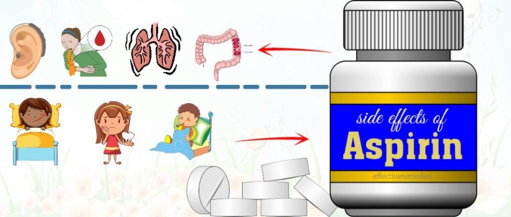 common side effects of aspirin