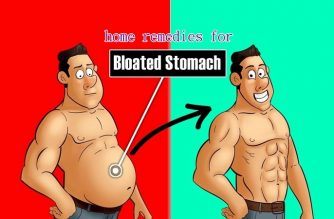 home remedies for bloated stomach in adults