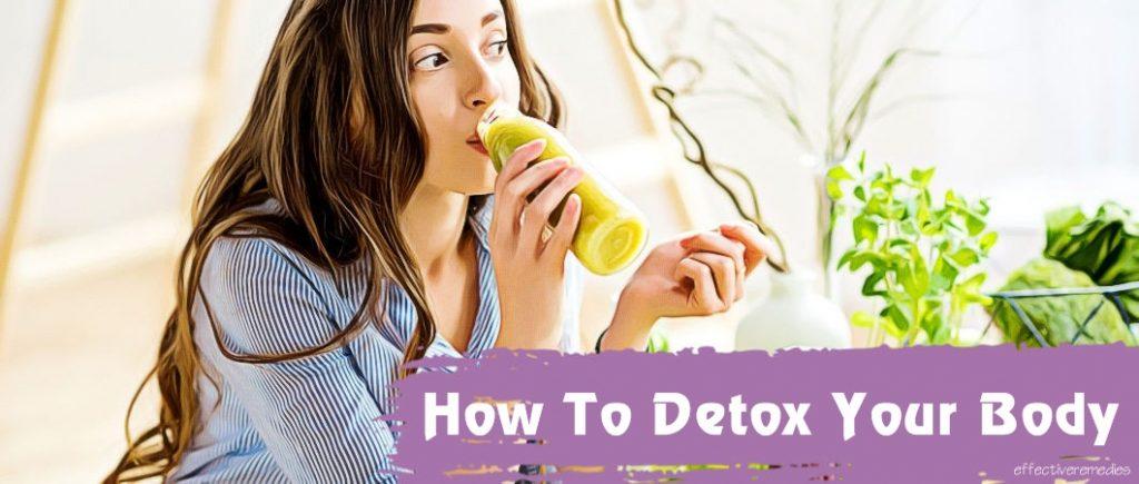 how to detox your body without drinking