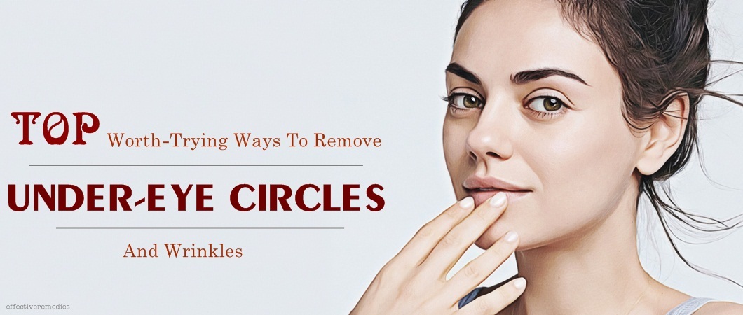 how to get rid of under-eye circles without makeup